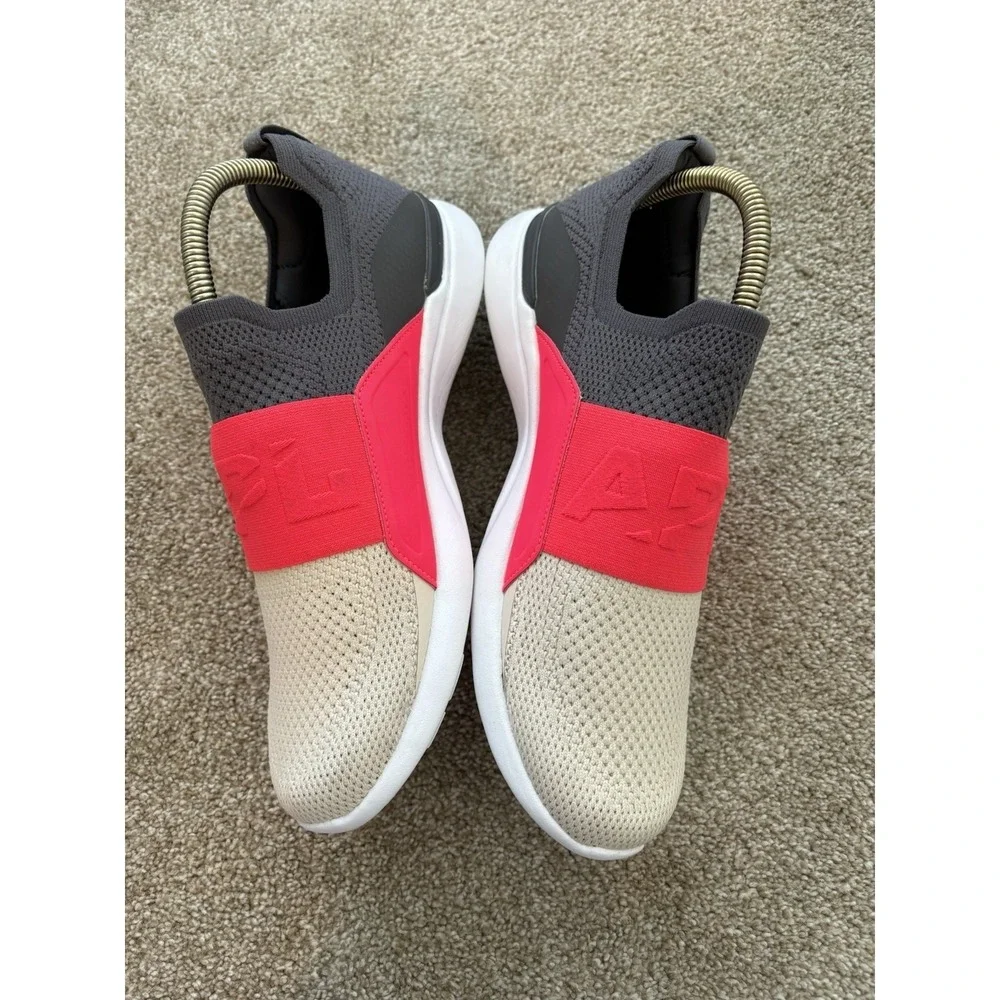 APL‎ Techloom Bliss Pink Knit Slip On Training Shoes Sneakers Women's Size 11